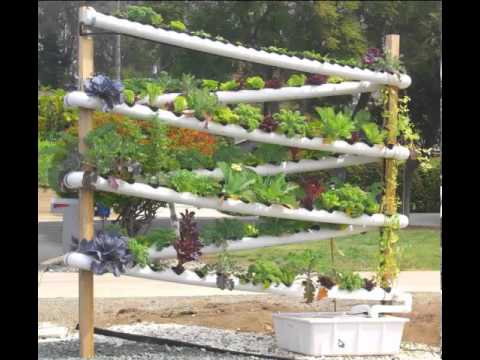 DIY Hydroponic Garden Tower - The ULTIMATE hydroponic system growing over 100 plants in 10 sq feet