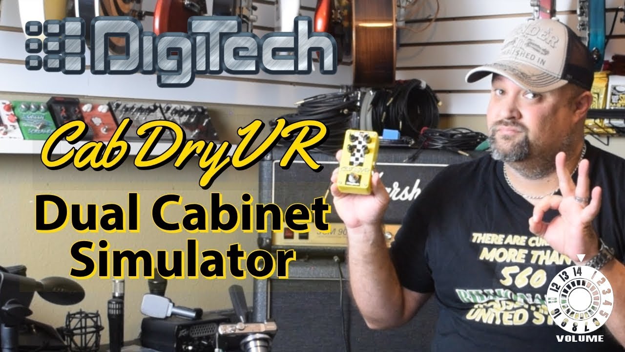 Digitech CabDryVR Dual Cabinet Simulator - YouTube