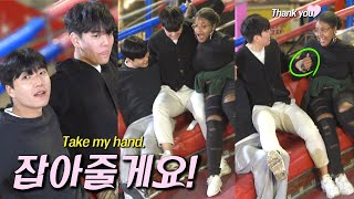 I'll hold you! Take my hand! @1714 ㅣDisco pang pangㅣTagadaㅣKoreancultureㅣ