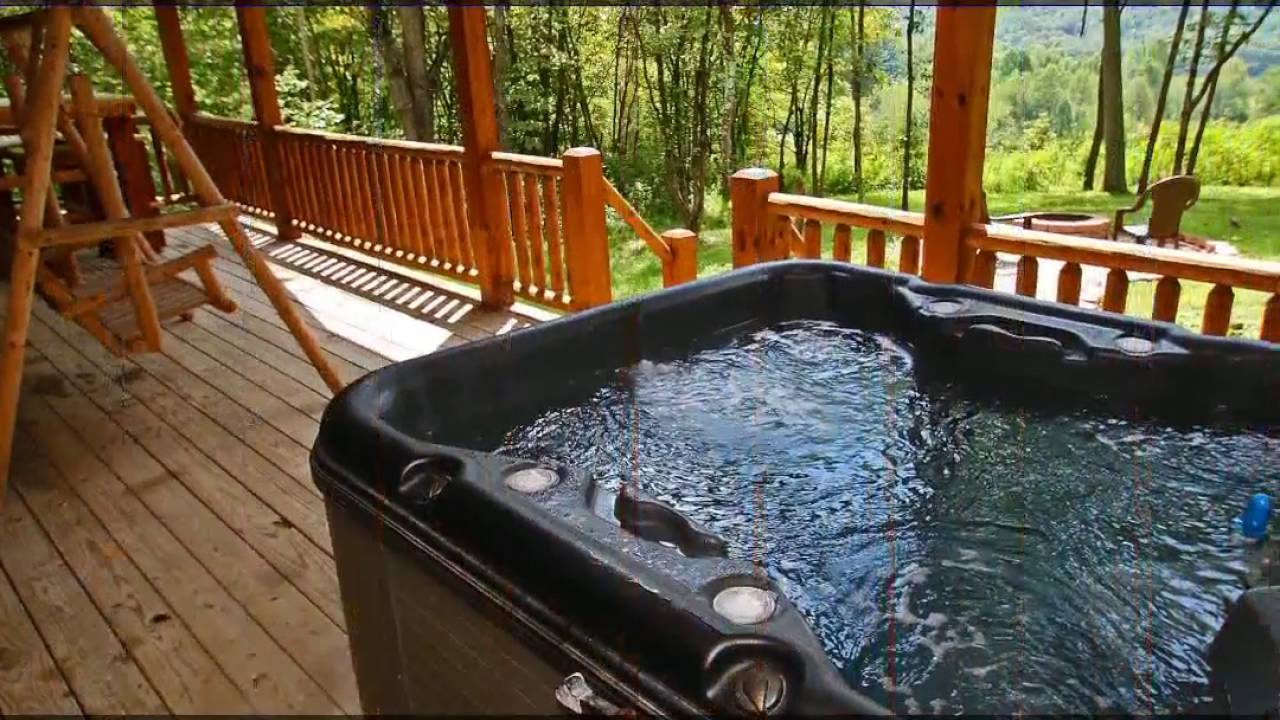 Riley Ridge Cabins Sunset Cove Youtube