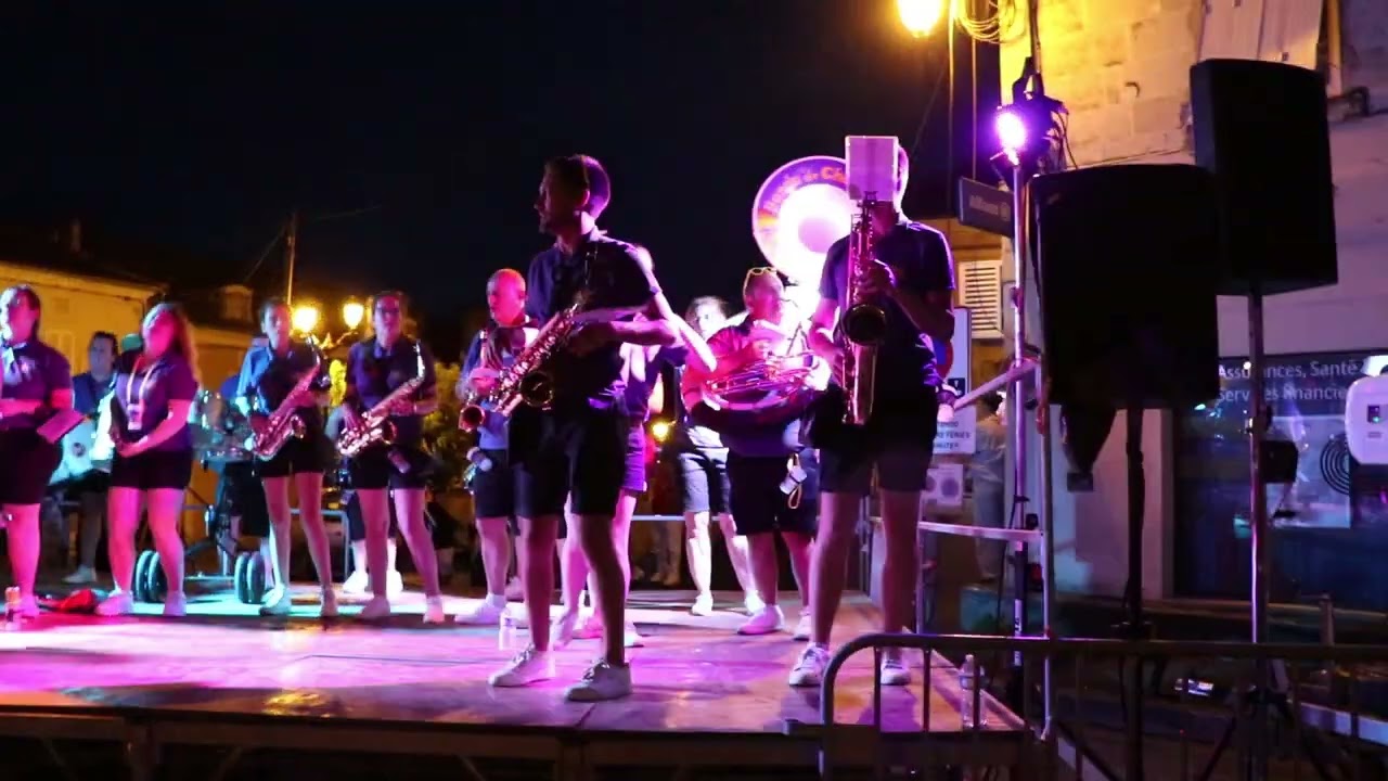 La Banda de Chabanais (16) - 25e Nuit des Bandas (2024) St Astier (24) - Medley