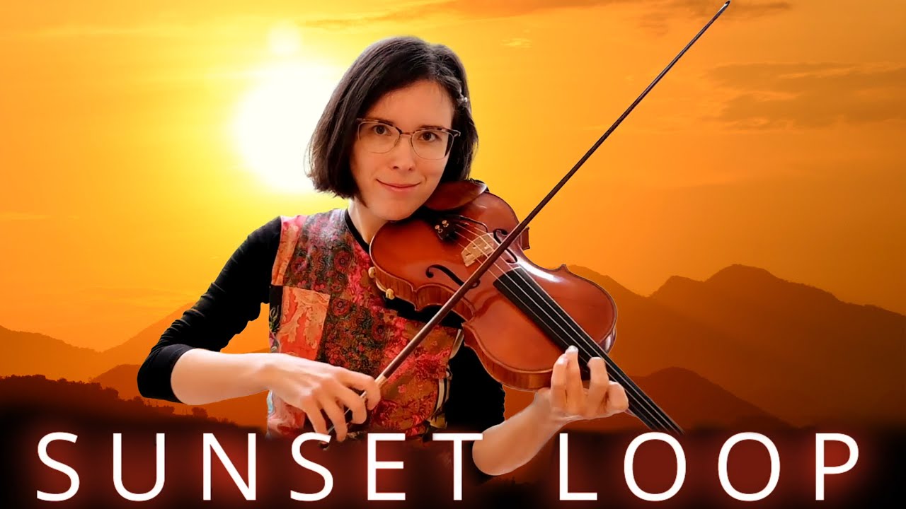 Sunset Loop - Violin & Loop Station - composed by Elina Violina - YouTube