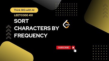 Sort Characters By Frequency | Solution with Python code