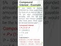 Business Mathematics/ Compound Interest - Example