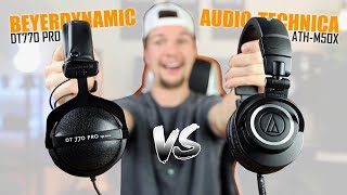 Audio-Technica ATH-M50X VS Beyerdynamic DT770 Pro (Headphone Comparison) 2021