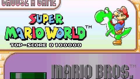 Super Mario Advance 2 - Super Mario World (GBA / Game Boy Advance) - Vizzed.com GamePlay