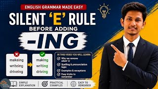 Why is the 'E' Dropped Before -ING | English Spelling Rules| #net2026