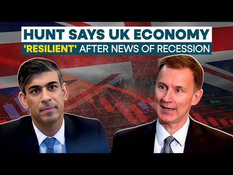 "UK Economy More Resilient Than Most People Predicted" FM Jeremy Hunt | GDP | Rishi Sunak