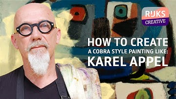 HOW to create a KAREL APPEL painting | Rijksmuseum tutorial