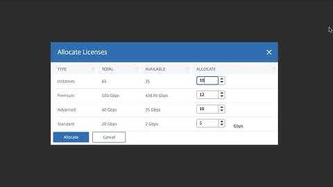 Pooled Licensing for Citrix ADC