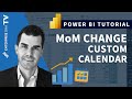 Calculating Month On Month Change - Custom (445) Calendars, Power BI & DAX