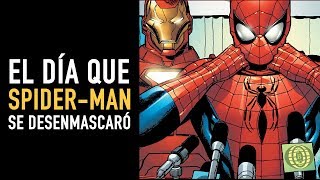 Spider-Man se desenmascara l Civil War I Cómic narrado