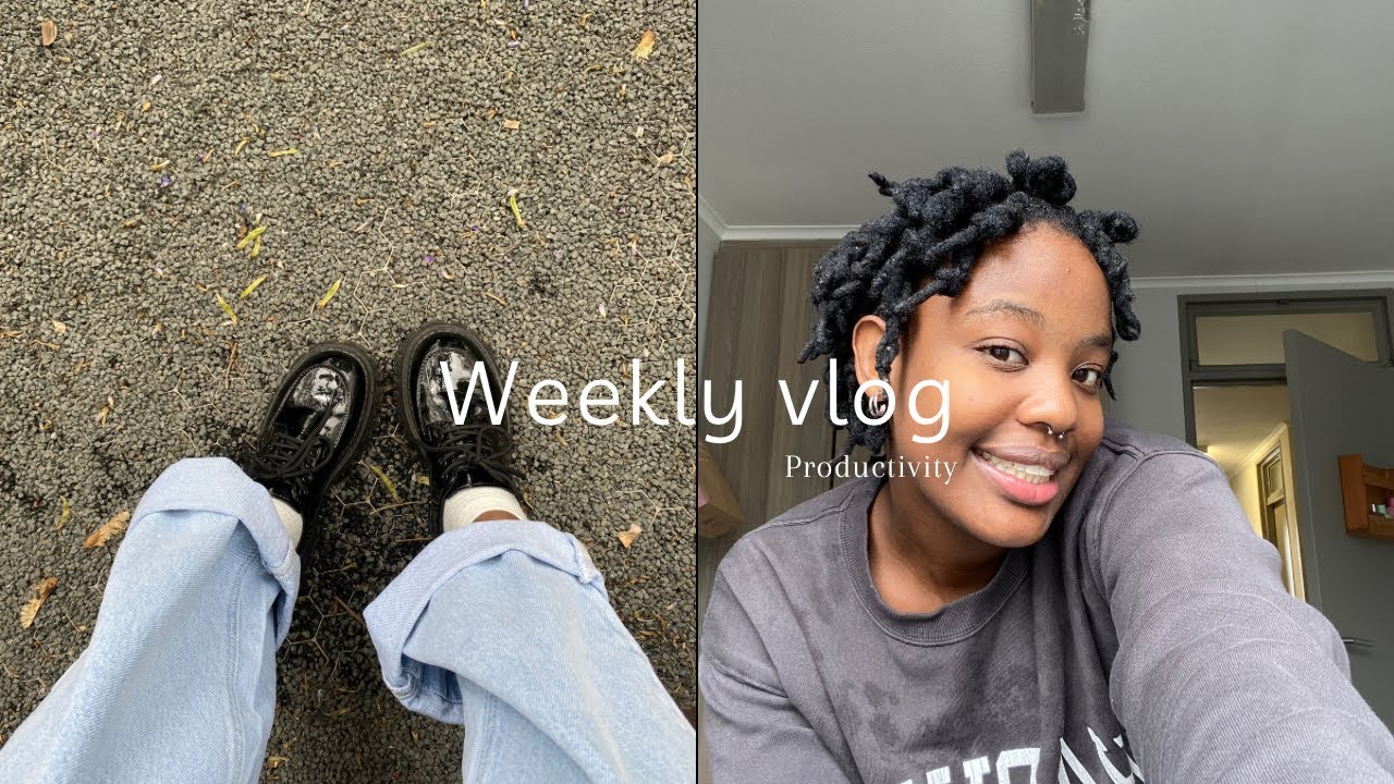 VLOGTOBER| a *realistic* productive week of a University of Pretoria ...