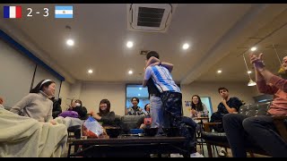 【w杯決勝】アルゼンチンvsフランス - シェアハウスの反応 - Final del mundial Argentina vs Francia  en Japon