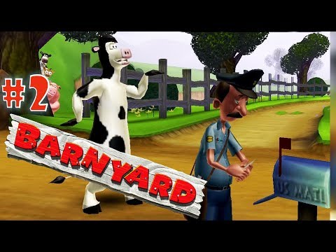 Видео: Почтальон и еноты ☀ Barnyard Прохождение игры #2