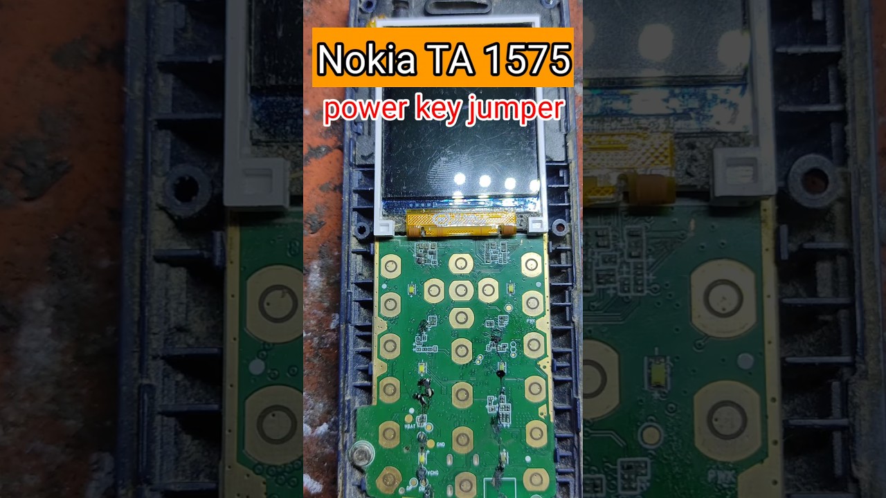 nokia ta 1575 power key 