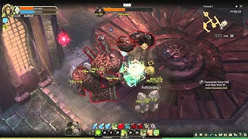 Tree of Savior CBT - Yonazolem Boss Fight Solo at Mage Tower 4F with 119 Paladin
