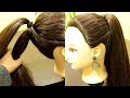 Beautiful High Ponytail for Beginners || Perfect High Ponytail Hairstyle || Back to School Hairstyle