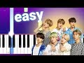 BTS 방탄소년단 Black Swan 100 EASY PIANO TUTORIAL