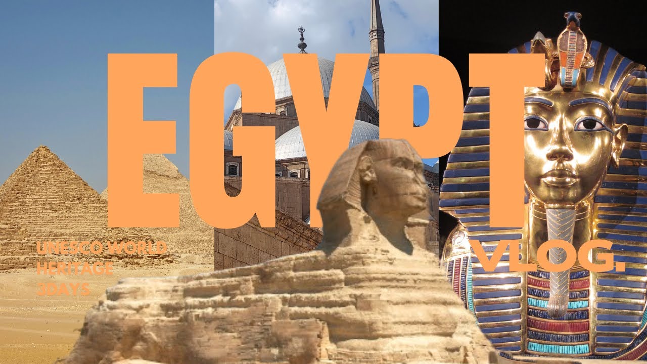 Cinematic Egypt Vlog｜ピラミッド・スフィンクス・カイロを巡る旅（Osmo Action）