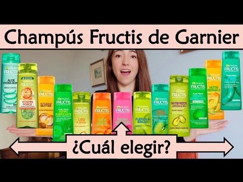 Fructis de Garnier, ¿Qué champú escoger según mi tipo de cabello? {tinycosmetics}