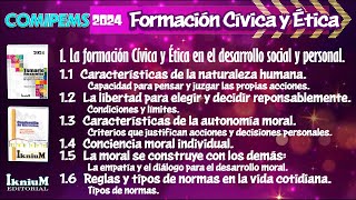 Formación Cívica y Ética  Tema 1 al 1.6  IkniuM COMIPEMS 2024