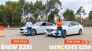 Mercedes E250 vs. BMW 528i: Clash of Comfort and Performance