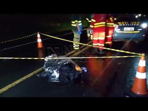 Acidente na BR 101 em Linhares deixa motociclista morto