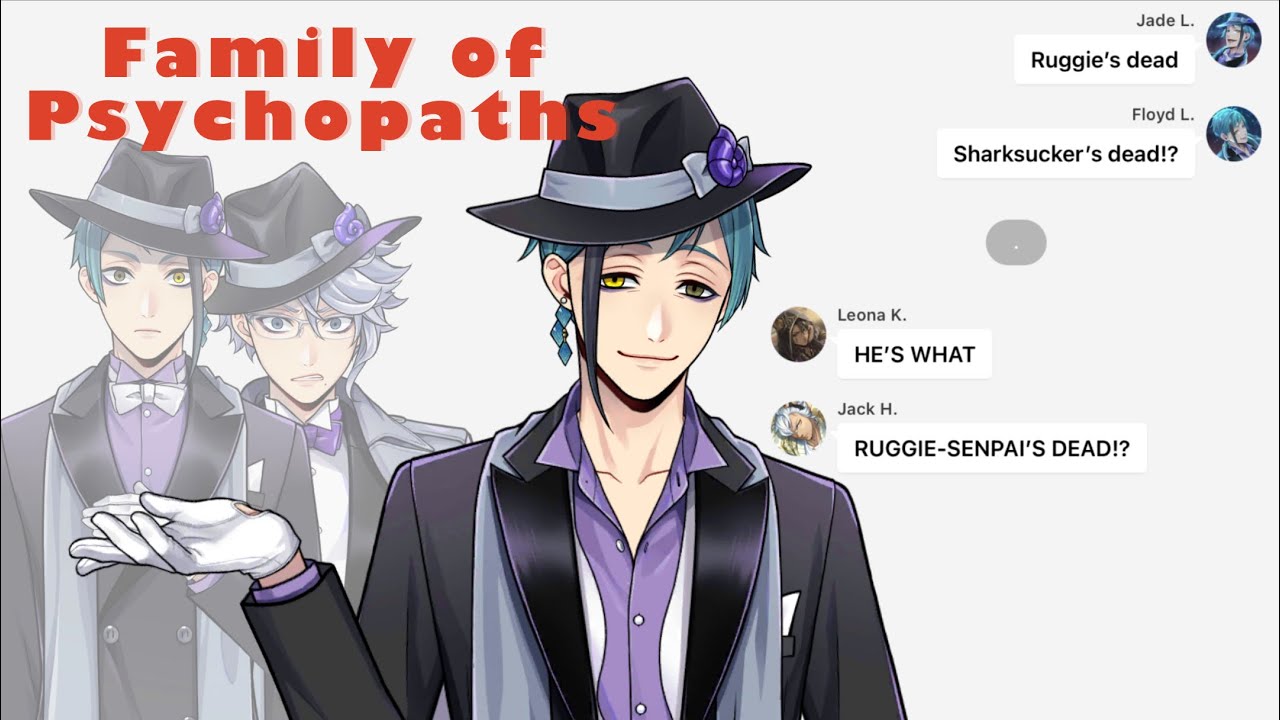 Family of Psychopaths skit || Twisted Wonderland texts || 🦈🐬🐙