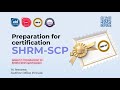 SHRM-SCP ⭑ SHRM Senior Certified Professional, Certification