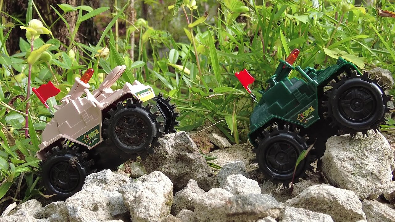 Unboxing Tumbling Tank Military Car Toy videos for kids YouTube