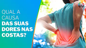 Como aliviar dores nas costas em baixo?