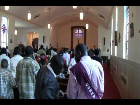 African Catholic Mass in the US ---Easter mass Apr...