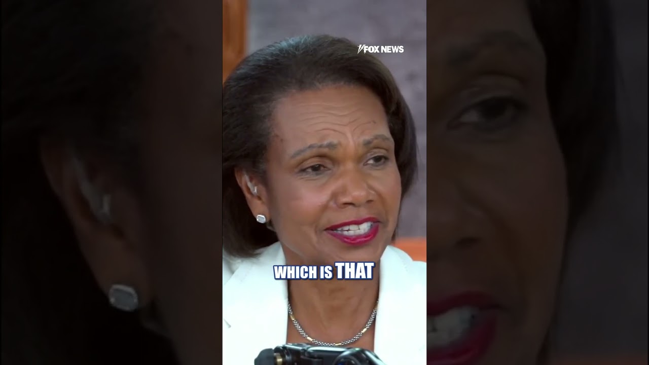 ⁣Condoleezza Rice CALLS OUT Iranian regime after ‘DOOMSDAY WAR’ threat #shorts #news #foxnews #us