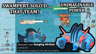 SURGING STRIKES MEGA SWAMPERT Is Absolutely Bonkers !