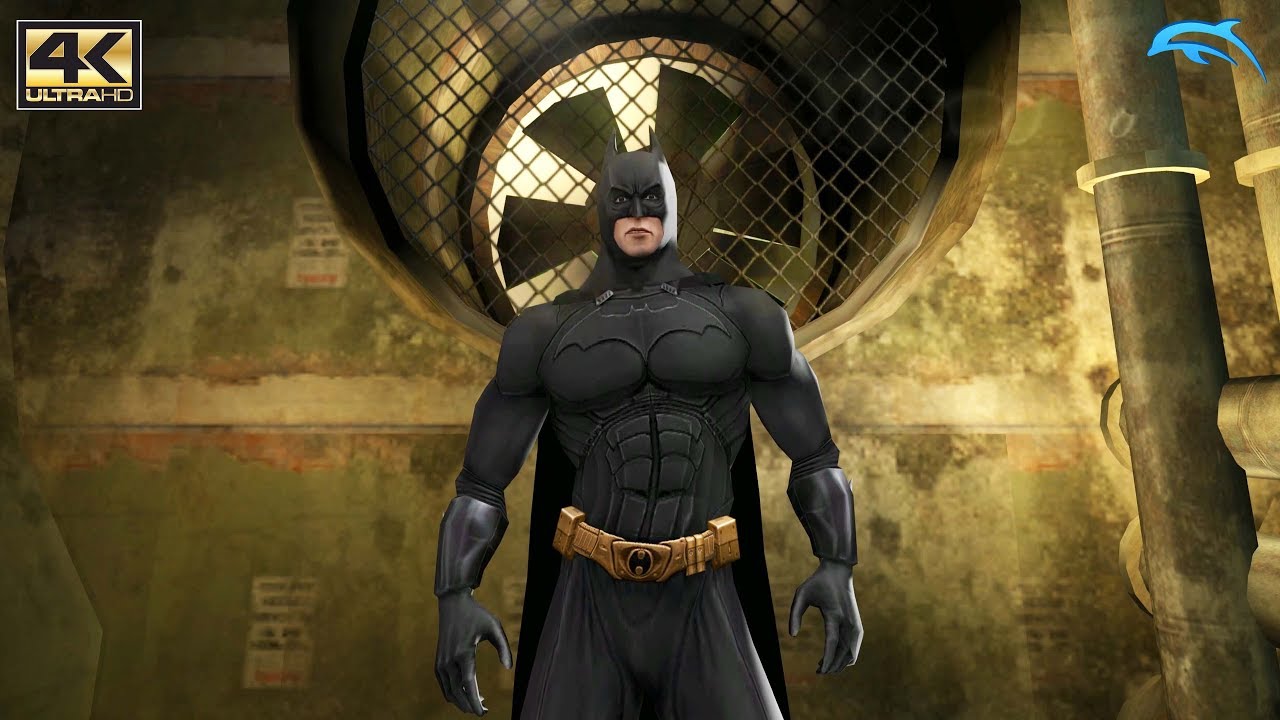 Batman Begins - Gamecube Gameplay 4K 2160p (DOLPHIN) - YouTube