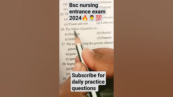 #Nursing student #👨‍⚕️🔥Bsc nursing entrance exam 2024 #all states #future nursing student - DayDayNews