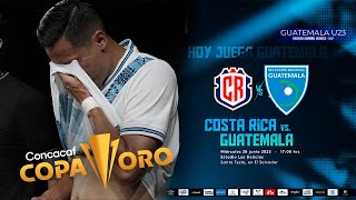 RUBIO RUBIN PODRÍA PERDERSE EL RESTO DE COPA ORO | HOY JUEGA GUATE U23 V COSTA RICA | Fútbol Quetzal
