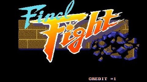 Final Fight - Arcade intro