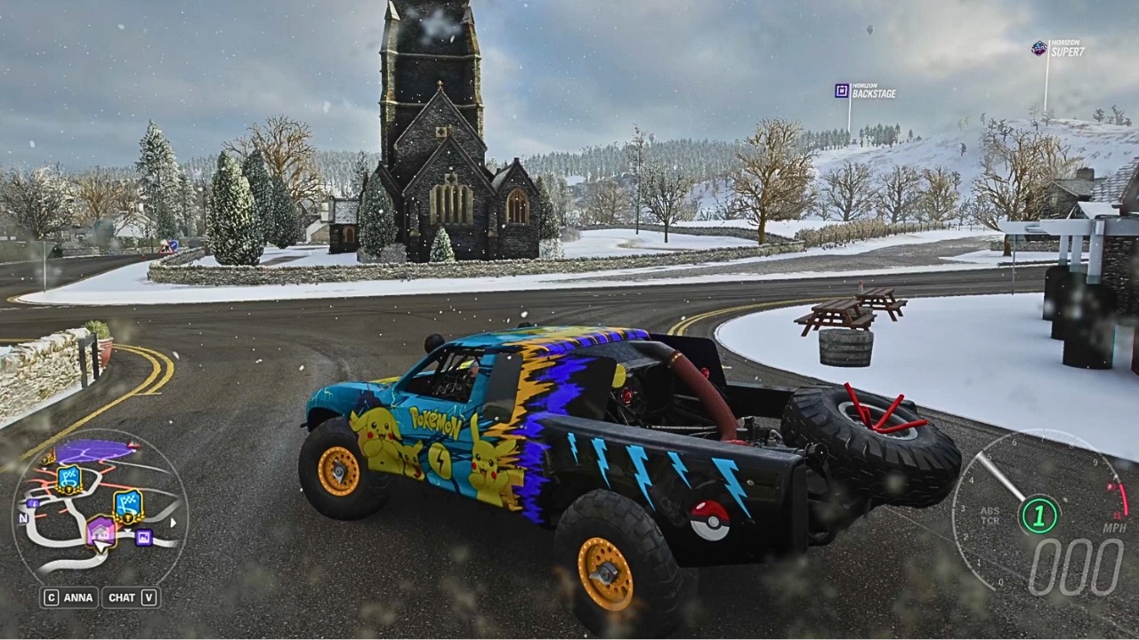 1993 TOYOTA #1 T100 BAJA TRUCK in Winter Season | Forza Horizon 4 Ultra Realistic Gameplay