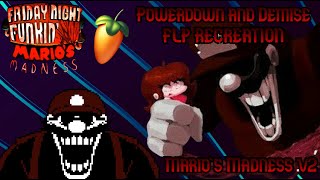 FNF Mario's Madness V2 POWERDOWN AND DEMISE FLP