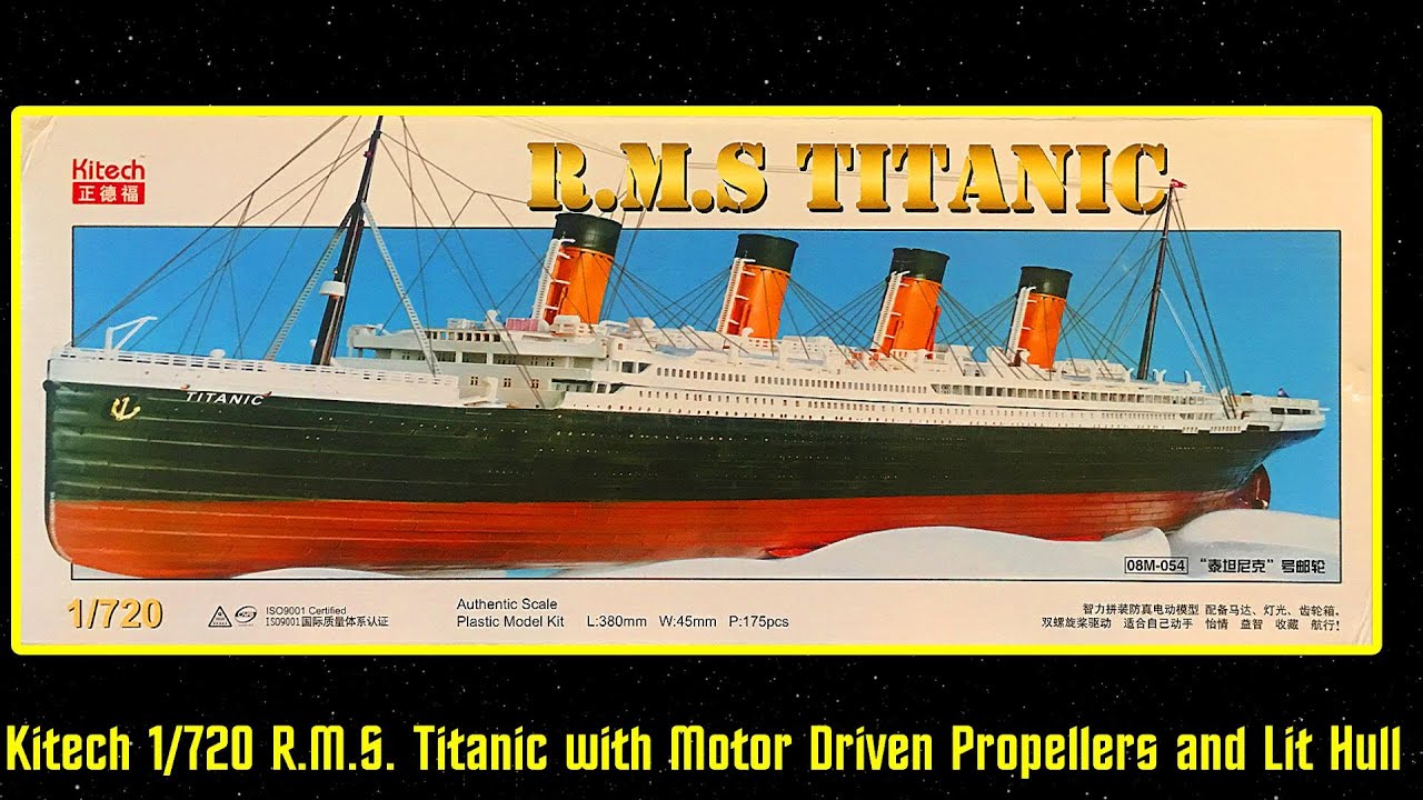 1/800 SCALE TITANIC Model Kit Complete EUR 11,47 - FR