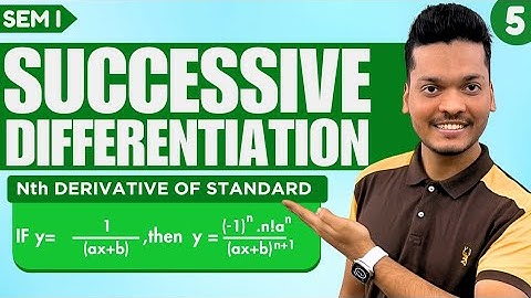 Nth Derivative Of Standard  Functions |Part 4