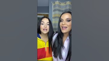 Two Women Performing a Lip-Sync Duet#lipsync #duet #musicvideo #singing
