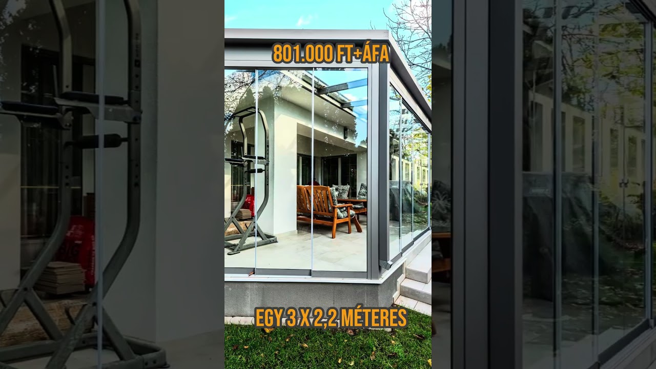 Mennyibe kerül egy télikert? - hőszigetelő tolóajtó árak