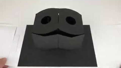 A classic pop-up stereoscopic 3D viewer V1