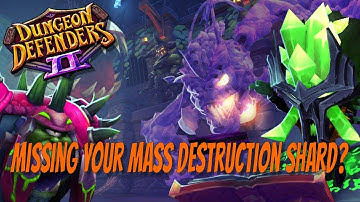 DD2 Prime Incursions - Missing Your Mass Destruction Shard?