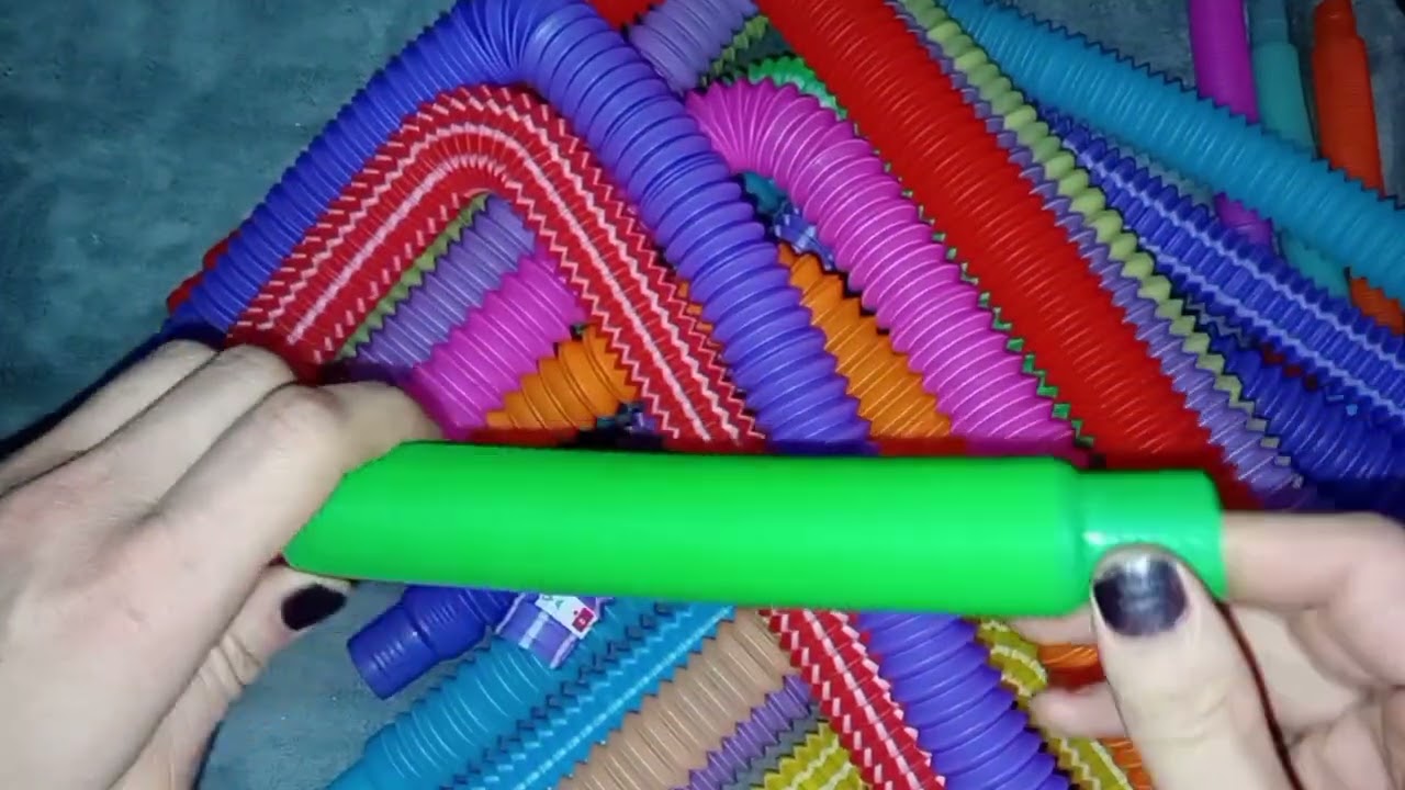 Satisfying asmr,ASMR Robot Style asmr anti-stress pop tube for you 🤩 
