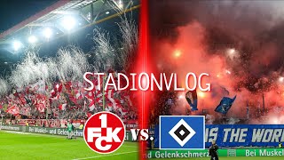 👹🔥 FLUTLICHT, TOPSPIEL und TORE aufm BETZE! | 1. FC Kaiserslautern - Hamburger SV | Stadionvlog [4K]