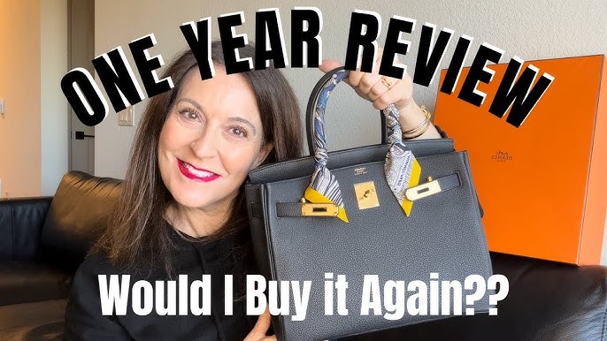 Hermes Birkin 25 REVIEW, Wear & Tear After OVER 1 Year